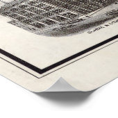 LANDKREIS von GALVESTON TEXAS MAP 1902 Poster (Ecke)