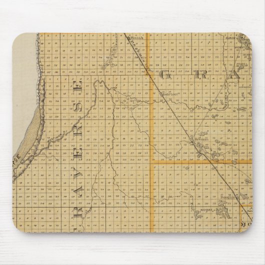 Landkreis von Grant, Traverse, Minnesota Mousepad (Vorne)