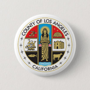 Landkreis von Los Angeles Button