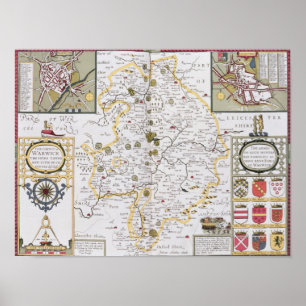 Landkreis von Warwick, Shire Town und City of Poster