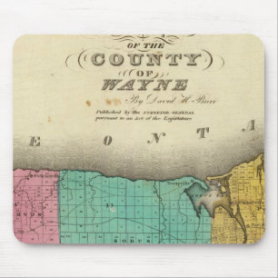 Landkreis Wayne Mousepad