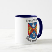 Landkreis Westmeath Tasse (VorderseiteRechts)