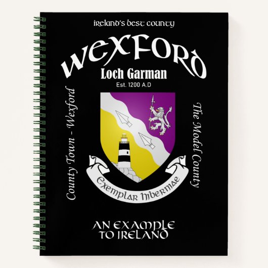 Landkreis Wexford Ireland Notebook Notizblock (Vorderseite)
