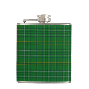 Landkreis Wexford Irish Tartan Flachmann