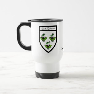 Landkreis-Wexfordkarten-u. -Wappen-Tassen Reisebecher