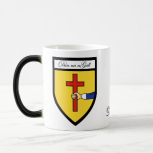 LandkreisDonegalkarten-u. -Wappen-Tassen Verwandlungstasse