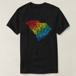 Landkreise in der Südkarolina T-Shirt