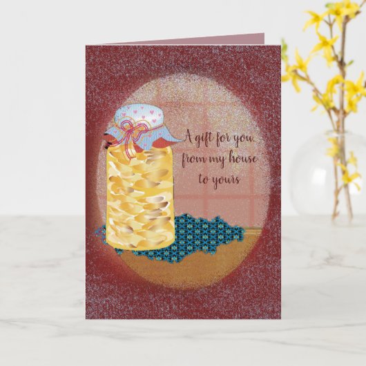 Landküche Karte (Gelbe Blume)