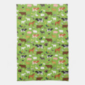 Landküchenhandtücher - Landtiere - Geschenke Geschirrtuch (Vertikal)