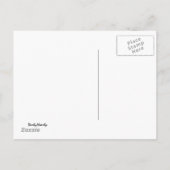 Landkuh Lady Umzug der Adressenmitteilung Ankündigungspostkarte (Rückseite)