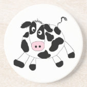 Landkuh Sandstein Untersetzer (Vorne)