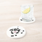 Landkuh Sandstein Untersetzer (Seite)