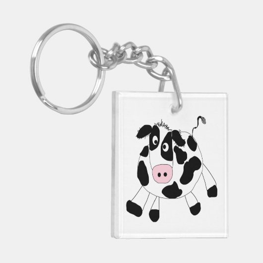 Landkuh Schlüsselanhänger (Vorderseite links)