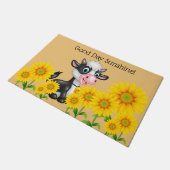 Landkühe Doormat Fußmatte (Schrägansicht)