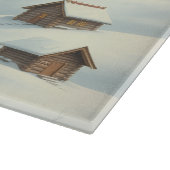 Landkühe in Preppy Winter Attraktion und Hat Winte Schneidebrett (Ecke)