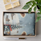 Landkühe in Preppy Winter Attraktion und Hat Winte Seidenpapier (Geschenk)