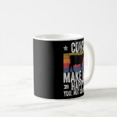 Landkühe machen mich glücklich, nicht so viel 1 kaffeetasse (VorderseiteRechts)