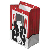 Landkühe mit Barn MGB Mittlere Geschenktüte (Rückseite Schrägansicht)