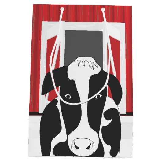 Landkühe mit Barn MGB Mittlere Geschenktüte (Rückseite)