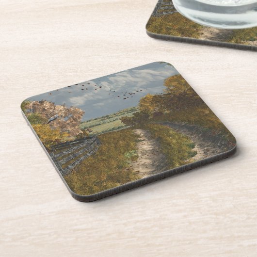 Landlane im Fall Getränkeuntersetzer (Linke Seite)