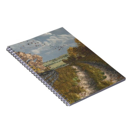 Landlane im Fall Notizblock (Rechte Seite)