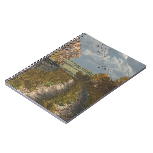 Landlane im Fall Notizblock (Linke Seite)