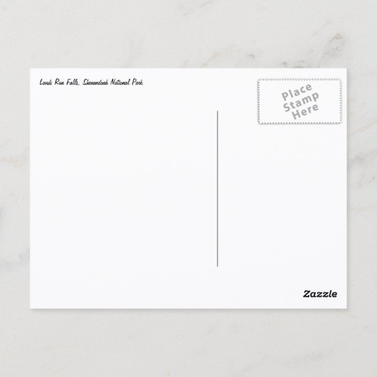 Landläufe Postkarte (Rückseite)