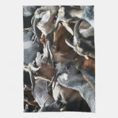 Landleben-Geschirrtuch #3 Küchentuch (Vertikal)