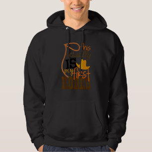 Landleben Howdy Das Ist Eigentlich Mein Erstes Rod Hoodie