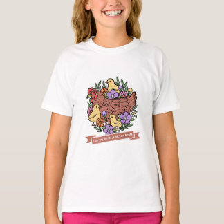 Landleben, Hühnerstiefel-Hähnchen  T-Shirt