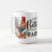 Landleben Kaffeetasse (Vorderseite Links)