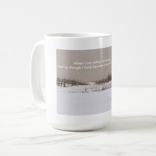 Landleben Kaffeetasse (Vorderseite Links)