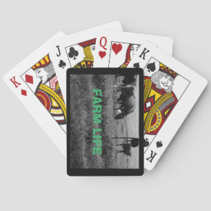 Landleben, Kuhfamilie Spielkarten