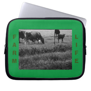 Landleben, Kuhgewächse Laptopschutzhülle