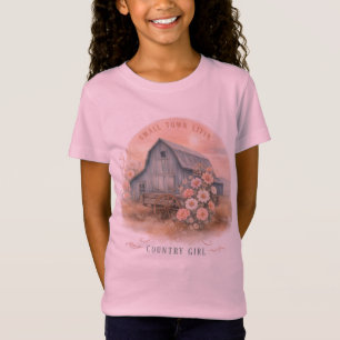 Landleben-Mädchen T-Shirt