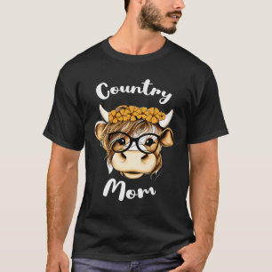 Landleben-Mama für Farm-Mama oder Kuh-Mama aus ein T-Shirt