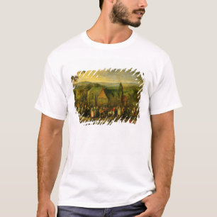 Landleben mit einer Hochzeitslandschaft T-Shirt