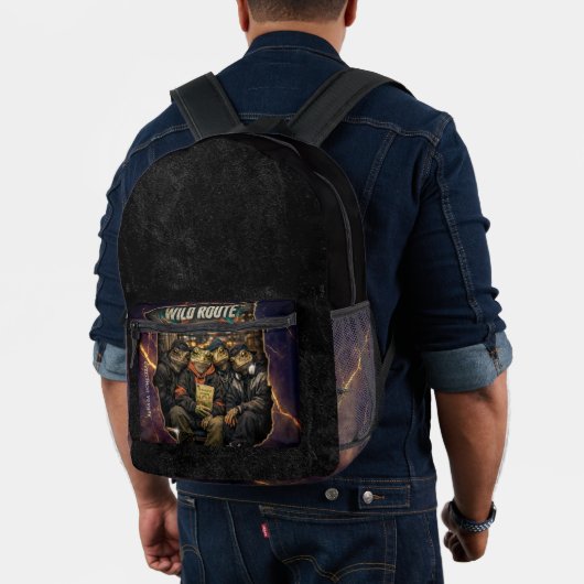 Landleben, Stadtcoolness - Bedruckter Rucksack (Insitu (Modell))