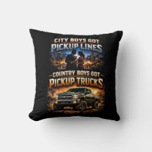 Landleute haben Pickup-Trucks