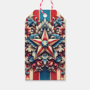 ländlich/antik USA/patriotisch Geschenkanhänger