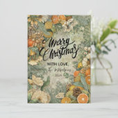 Ländlich-botanische Weihnachten im Wald (Stehend Vorderseite)