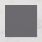 Ländlich-elegantes Rustikalholz Begleitkarte (Rückseite)