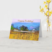 LÄNDLICH KARTE (Gelbe Blume)