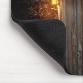 Ländlich - Outhouse - Erledigen Sie die erforderli Mousepad (Ecke)