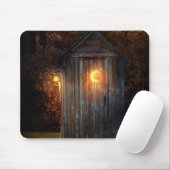 Ländlich - Outhouse - Erledigen Sie die erforderli Mousepad (Mit Mouse)