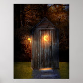 Ländlich - Outhouse - Erledigen Sie die erforderli Poster (Vorne)