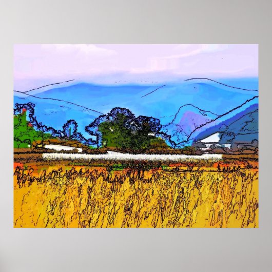 LÄNDLICH POSTER (Vorne)