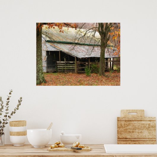 Ländlich Poster (Küche)