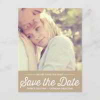 LANDLICH RUSTIKAL | FOTO SAVE THE DATE POSTKARTE