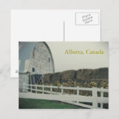 Ländliche Alberta-Ansichtskarte Postkarte (Vorne/Hinten)